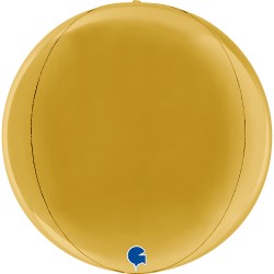 11" Μπαλόνι χρυσό Τρισδιάστατη Σφαίρα ORBZ