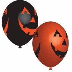 11" Μπαλόνια τυπωμένα Halloween καλοκύθες (6 τμχ) 11" Μπαλόνια τυπωμένα Halloween καλοκύθες (6 τμχ)