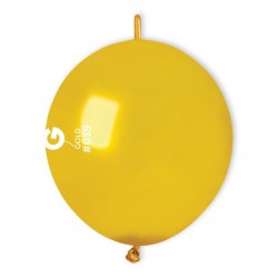 12" Χρυσό μπαλόνι Link-O-Loons με ουρίτσα (100 τεμ) 12" Χρυσό μπαλόνι Link-O-Loons με ουρίτσα (100 τεμ)
