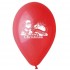 12" Μπαλόνι Άι Βασίλης με έλκηθρο (25 τεμ)