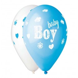 12" Μπαλόνι Baby Boy σκίτσο (25 τεμ) 12" Μπαλόνι Baby Boy σκίτσο (25 τεμ)