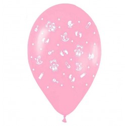 12" Μπαλόνι με αρκουδάκια ροζ (25 τεμ) 12" Μπαλόνι με αρκουδάκια ροζ (25 τεμ)