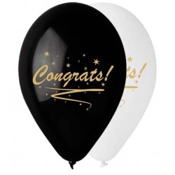 12" Μπαλόνι τυπωμένο Congrats! (25 τεμ) 12" Μπαλόνι τυπωμένο Congrats! (25 τεμ)