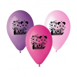 12" Μπαλόνι τυπωμένο LOL Surprise (3 χρώματα) (25 τεμ) 12" Μπαλόνι τυπωμένο LOL Surprise (3 χρώματα) (25 τεμ)