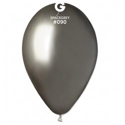 12" Shiny Space Grey λάτεξ μπαλόνι 12" Shiny Space Grey λάτεξ μπαλόνι