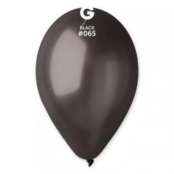 13" Μαύρο Μεταλλικό λάτεξ μπαλόνι (100 τεμ) 13" Μαύρο Μεταλλικό λάτεξ μπαλόνι (100 τεμ)