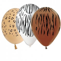 13" Μπαλόνι Animal print (25 τεμ) 13" Μπαλόνι Animal print (25 τεμ)