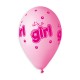 Λάτεξ Μπαλόνια It's A Girl Bubbles (25 τεμ)
