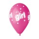 Λάτεξ Μπαλόνια It's A Girl Bubbles (25 τεμ)