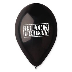 13" Μπαλόνι τυπωμένο Black Friday μαύρο με πλαίσιο (25 τεμ) 13" Μπαλόνι τυπωμένο Black Friday μαύρο με πλαίσιο (25 τεμ)