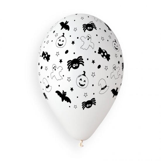 13″ Μπαλόνι τυπωμένο Cute Halloween (25 τεμ)
