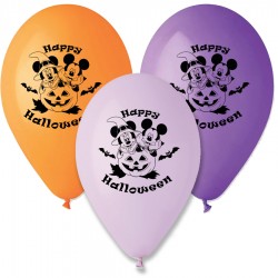 13'' Μπαλόνι τυπωμένο Happy Halloween Mickey-Minnie 3 χρώματα (25τμχ) 13'' Μπαλόνι τυπωμένο Happy Halloween Mickey-Minnie 3 χρώματα (25τμχ)
