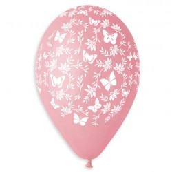 13'' Μπαλόνια Πεταλούδες & Φύλλα baby pink (25 τεμ) 13'' Μπαλόνια Πεταλούδες & Φύλλα baby pink (25 τεμ)