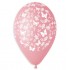 13'' Μπαλόνια Πεταλούδες & Φύλλα baby pink (25 τεμ)