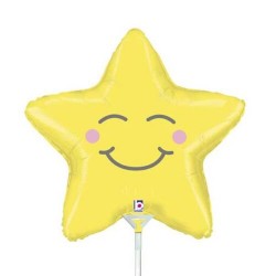 14" Mini Shape Μπαλόνι Chubby Star 14" Mini Shape Μπαλόνι Chubby Star