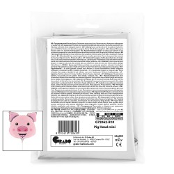 14'' Mini Shape Μπαλόνι Γουρουνάκι 14'' Mini Shape Μπαλόνι Γουρουνάκι