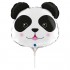 14'' Mini Shape Μπαλόνι Κεφάλι Αρκουδάκι Panda