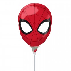 14'' Mini Shape Μπαλόνι Spiderman μάσκα 14'' Mini Shape Μπαλόνι Spiderman μάσκα