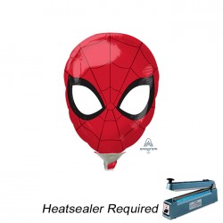 14'' Mini Shape Μπαλόνι Spiderman μάσκα 14'' Mini Shape Μπαλόνι Spiderman μάσκα