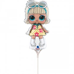 15'' Mini Shape μπαλόνι LOL Go Go Girl 15'' Mini Shape μπαλόνι LOL Go Go Girl