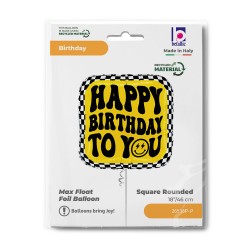 15" Μπαλόνι Γενεθλίων Smiley 15" Μπαλόνι Γενεθλίων Smiley