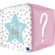 15" Μπαλόνι Κύβος "Boy or Girl" Gender Reveal