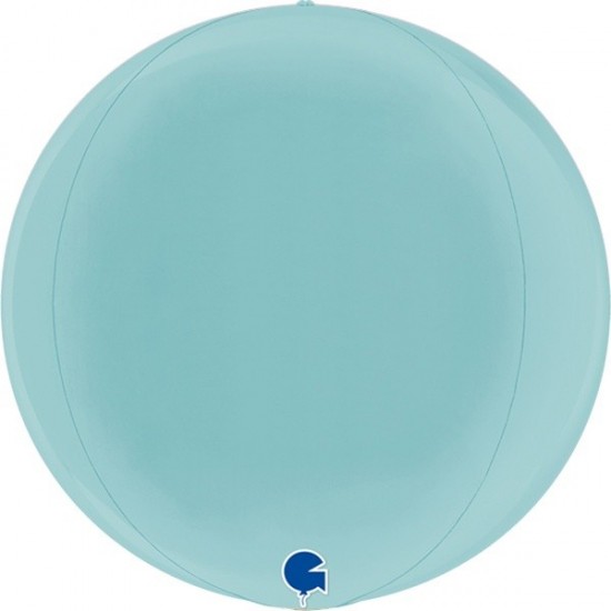 15" Μπαλόνι Παστέλ Μπλε Τρισδιάστατη Σφαίρα ORBZ