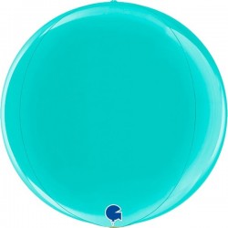 15" Μπαλόνι Τυρκουάζ Τρισδιάστατη Σφαίρα ORBZ