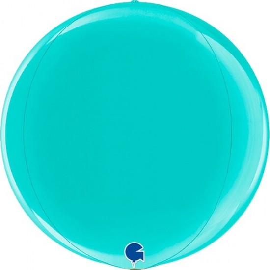 15" Μπαλόνι Τυρκουάζ Τρισδιάστατη Σφαίρα ORBZ