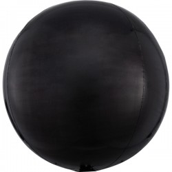 16" Μαύρο μπαλόνι Orbz 16" Μαύρο μπαλόνι Orbz