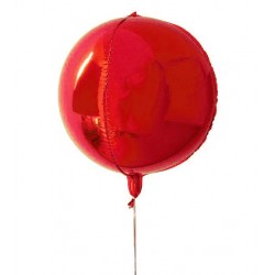 16" Μπαλόνι κόκκινη τρισδιάστατη σφαίρα