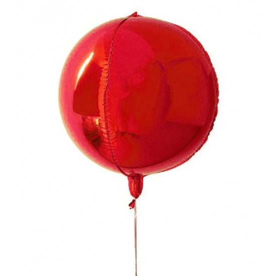 16" Μπαλόνι κόκκινη τρισδιάστατη σφαίρα