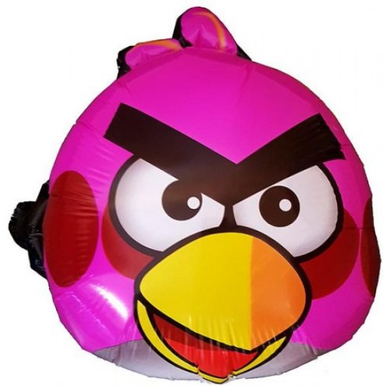 16" Μπαλόνι Φούξια Angry Bird