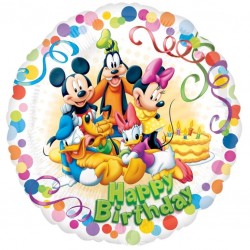 18" Μπαλόνι γενεθλίων Mickey & Friends Party 18" Μπαλόνι γενεθλίων Mickey & Friends Party