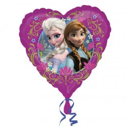 17" Μπαλόνι Καρδιά Frozen Έλσα και Άννα 17" Μπαλόνι Καρδιά Frozen Έλσα και Άννα