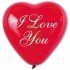 17" Μπαλόνι Καρδιά ρομαντική I love you (25 τεμ)