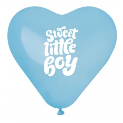 17" Μπαλόνι Καρδιά Sweet Little Boy (25 τεμ) 17" Μπαλόνι Καρδιά Sweet Little Boy (25 τεμ)