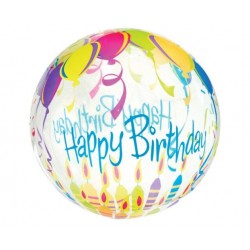 18" Crystal Μπαλόνι Happy Birthday 18" Crystal Μπαλόνι Happy Birthday