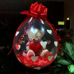 18'' Διάφανο μπαλόνι γυάλας Stuffed με αστέρια (25 τεμ) 18'' Διάφανο μπαλόνι γυάλας Stuffed με αστέρια (25 τεμ)