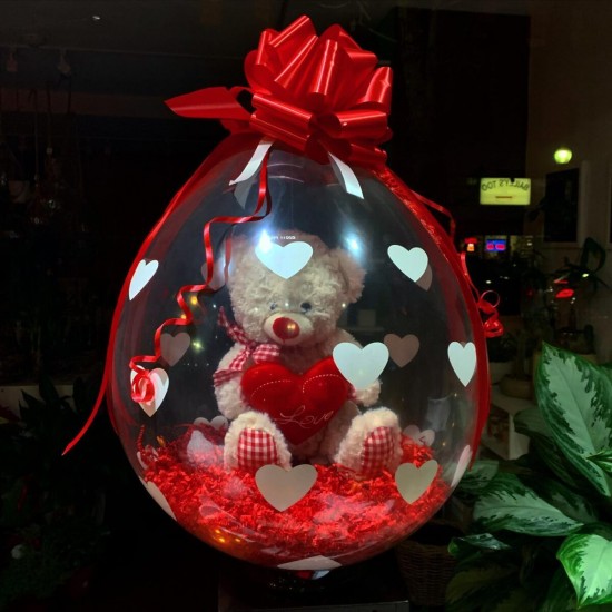 18'' Διάφανο μπαλόνι γυάλας Stuffed με αστέρια (25 τεμ) 18'' Διάφανο μπαλόνι γυάλας Stuffed με αστέρια (25 τεμ)