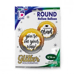 18" Μπαλόνι αποφοίτησης Ombre 18" Μπαλόνι αποφοίτησης Ombre