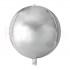 18" Μπαλόνι Ασημί σφαίρα 4D