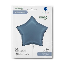 18″ Μπαλόνι Aστέρι Blue Jeans