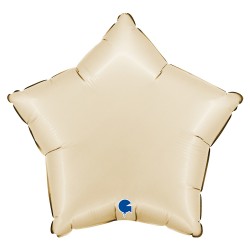 18″ Μπαλόνι Aστέρι Κρεμ Satin 18″ Μπαλόνι Aστέρι Κρεμ Satin