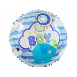 18'' Μπαλόνι Baby Boy Ελεφαντάκι 18'' Μπαλόνι Baby Boy Ελεφαντάκι