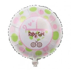 18" Μπαλόνι Baby Girl Καρότσι 18" Μπαλόνι Baby Girl Καρότσι