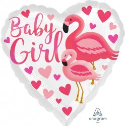 18" Μπαλόνι Baby Girl Φλαμίνγκο 18" Μπαλόνι Baby Girl Φλαμίνγκο
