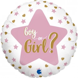 18" Μπαλόνι "Boy or Girl" Gender Reveal