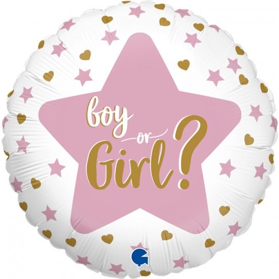 18" Μπαλόνι "Boy or Girl" Gender Reveal