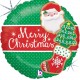 18" Μπαλόνι χριστουγεννιάτικα μπισκότα με γκλίτερ